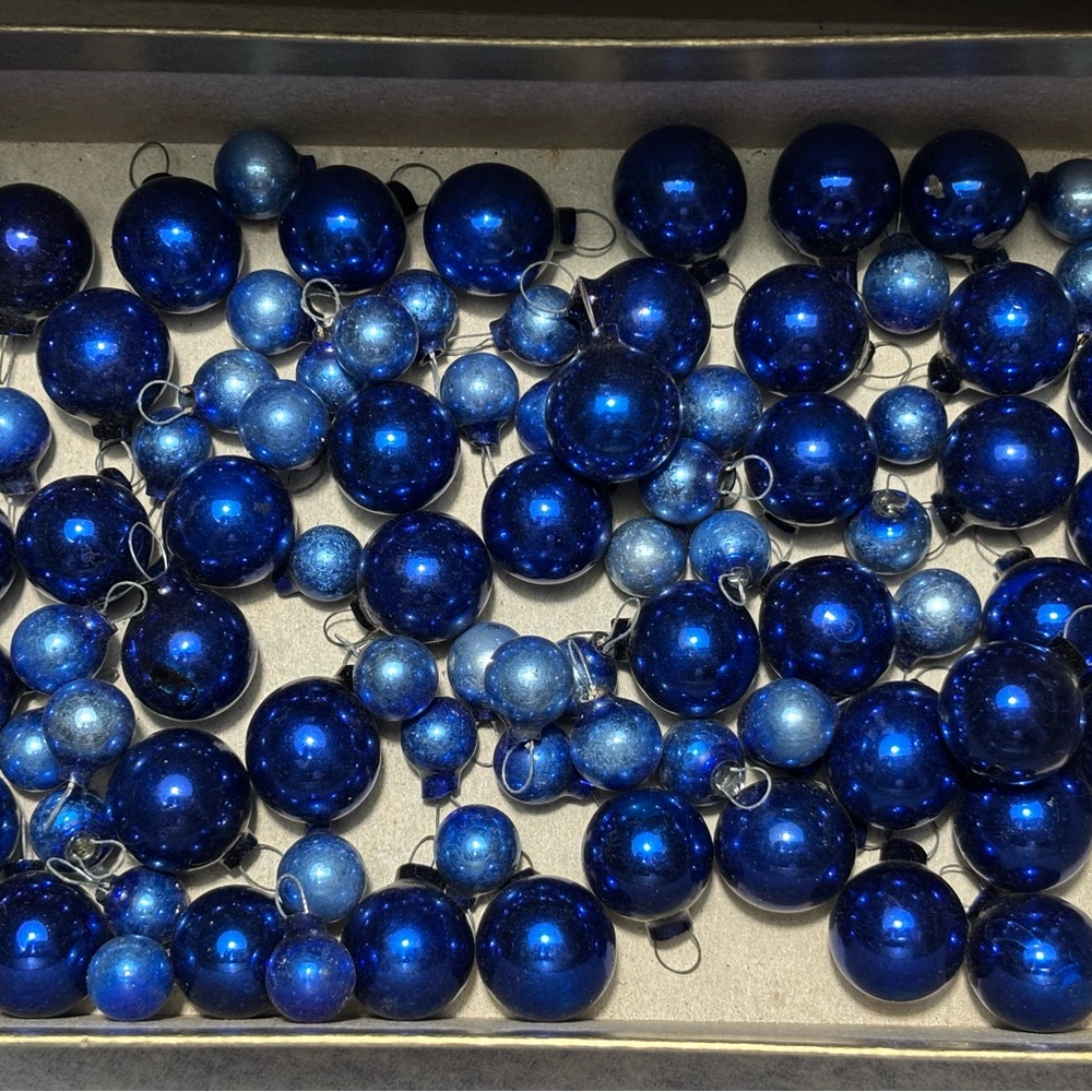 Vtg. Lot of 92 Mercury Glass Bulbs